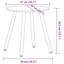 Garden Chair Set 3 Pcs Poly Rattan-814170