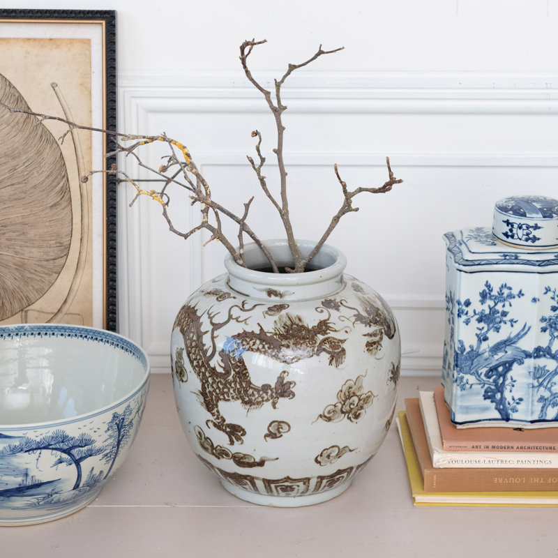 Porcelain Floor Vase