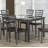 Braylen Rectangular Faux Marble Top Dining Table-343411454-343411441-343411455