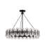 Laura Kirar Rondelle 8 - Light Unique / Statement Drum Chandelier