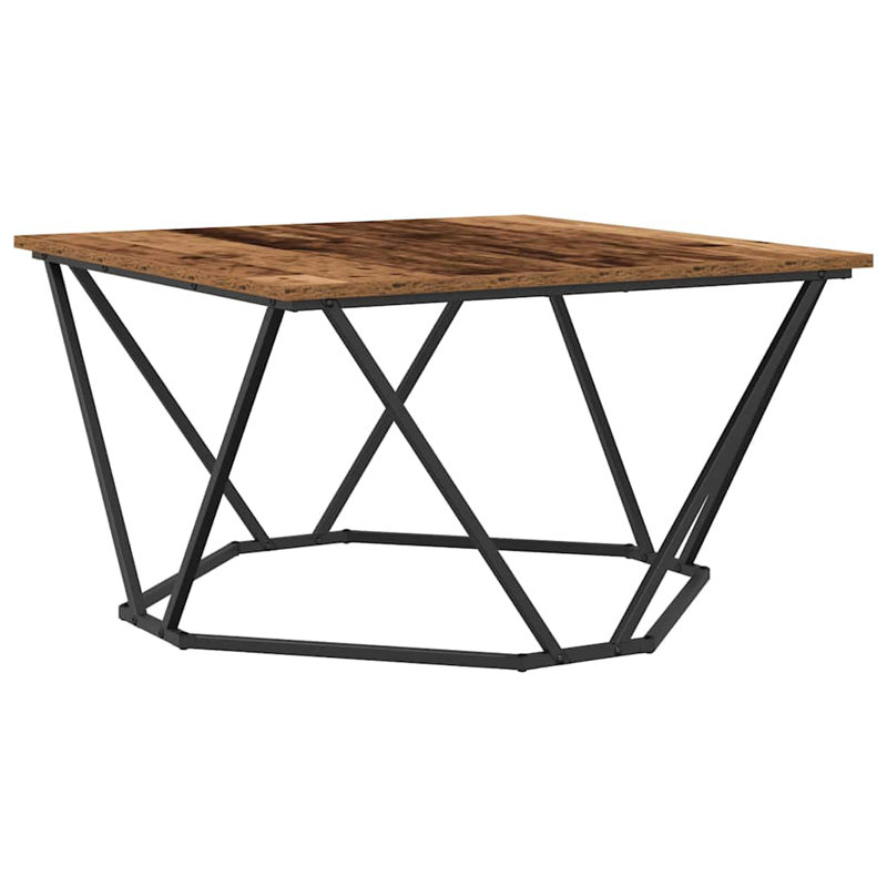 Solid Wood Coffee Table, Brown