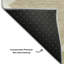 Tapis géométrique de qualité supérieure lavable à la machine Ketterer AMF1039-1863205143