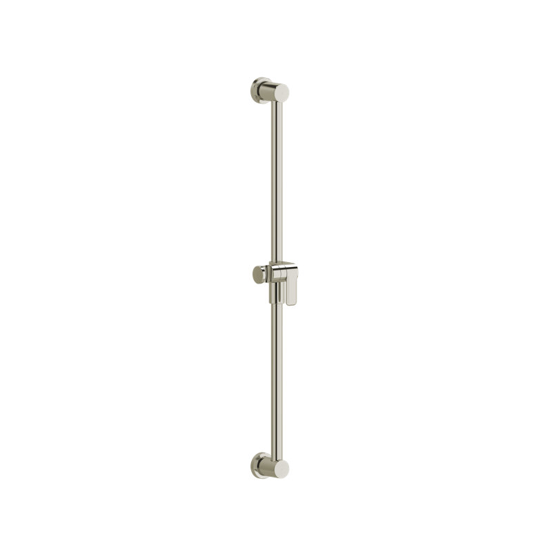 Barre coulissante 31 po Riobel, Nickel poli