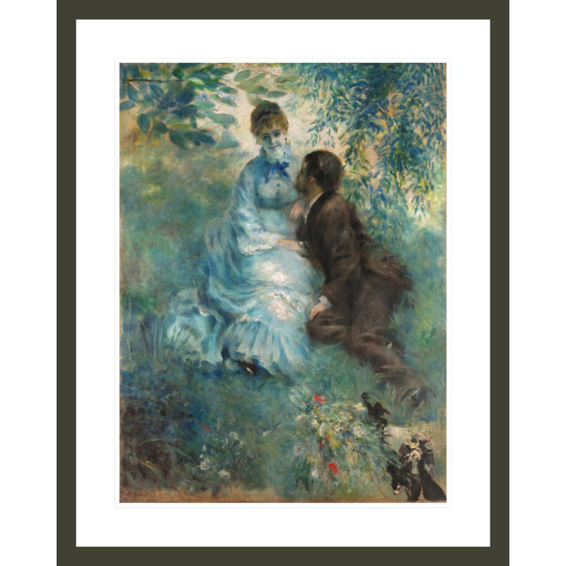 «Lovers» par Pierre-Auguste Renoir, impression giclée sur cadre, H 29,42 po x l 23,5 po