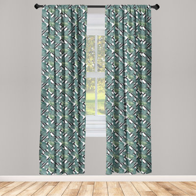 Semi Sheer Curtain Pair