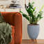 Multi-Directional Striped Egg Planter with Feet-590648295-590648294