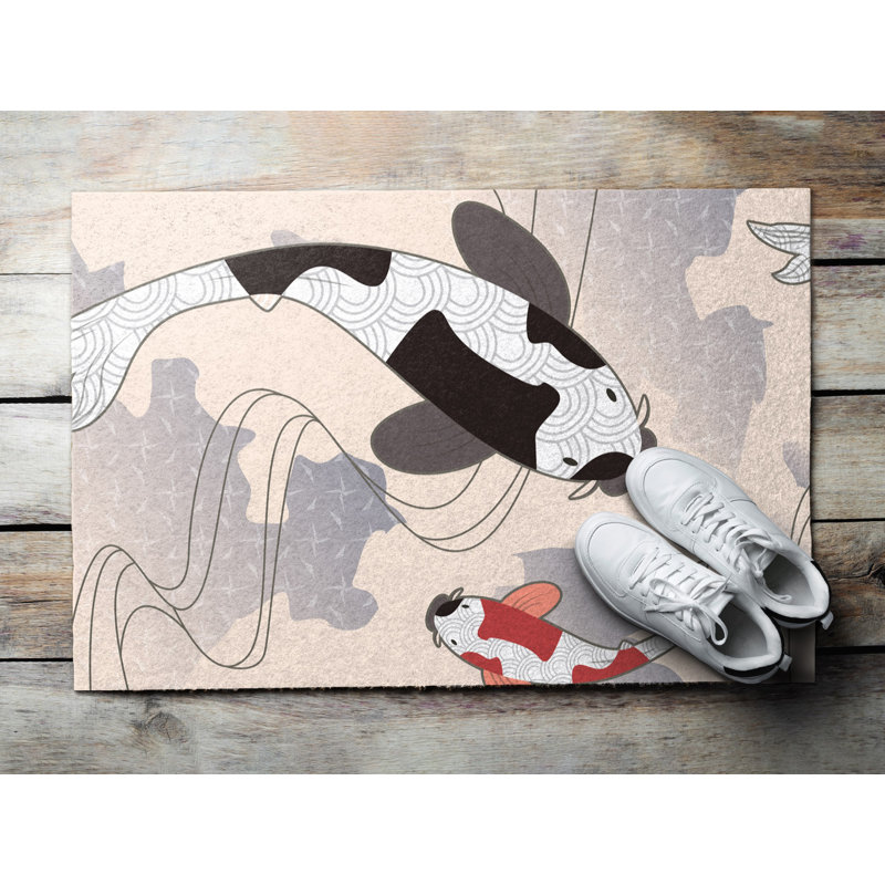 Non-Slip Outdoor Doormat, W60 x L90 cm