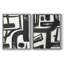 «Inkwell Intersect I-Premium», reproduction encadrée prête à accrocher - aucun clou requis - aucun clou requis-108016222-108016231