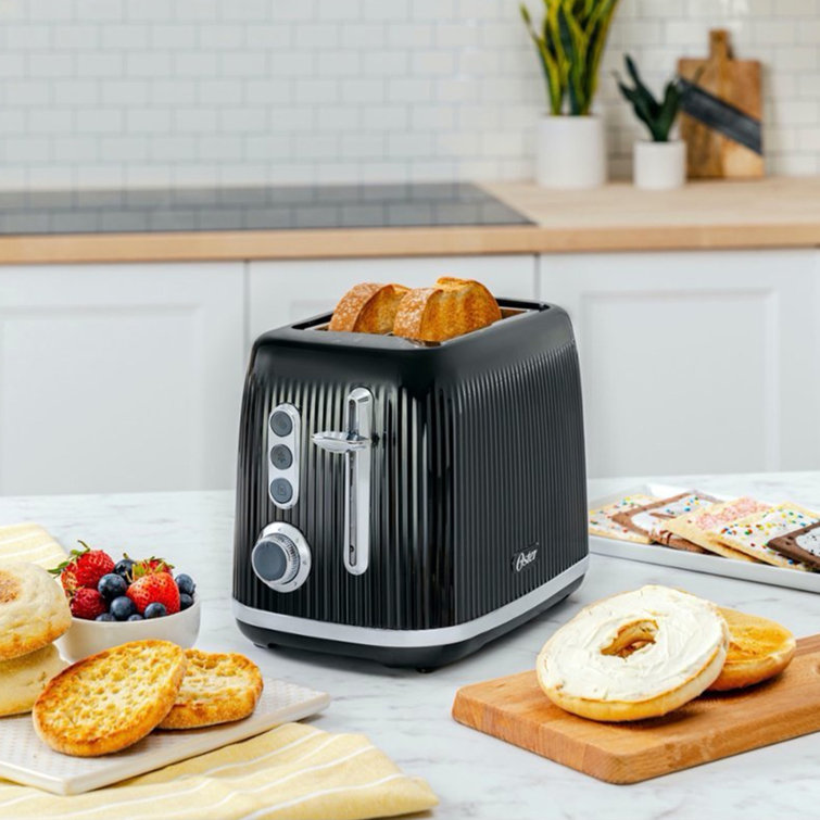 Oster 2 Slice Toaster - Brushed Stainless Steel