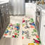 Tapis de cuisine Hello Spring Butterfly Tulip, 2 pièces, beige multicolore