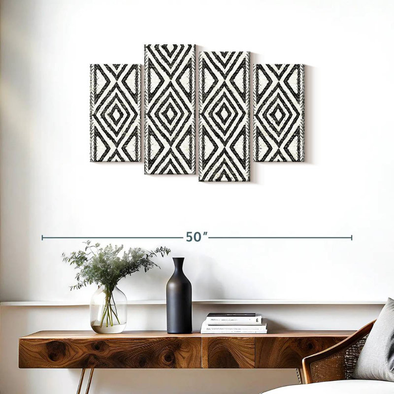 Motif sauvage africain Avery II, H 22 po x l 36 po