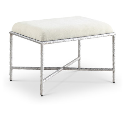 Iyania Chenille Fabric Bench