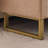 66"W Upholstered Flip Top Teddy Storage Bench King Size with Gold Legs,Curverd Armrest and 2 Pillows -1334356985