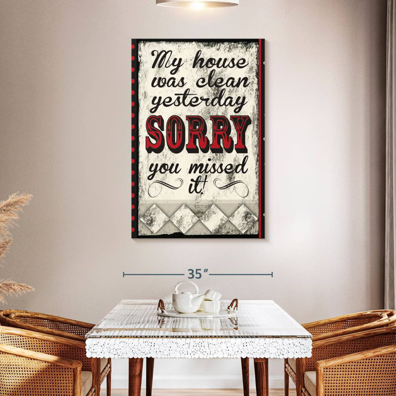 Tergel Kitchen Humor Series II, 48" H x 32" W