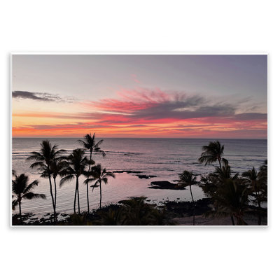 Fierce Sunset View Wall Plaque Art by Kathy Mansfield