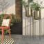 Grand support à fleurs rond en métal 2 pièces-908040110-908040106