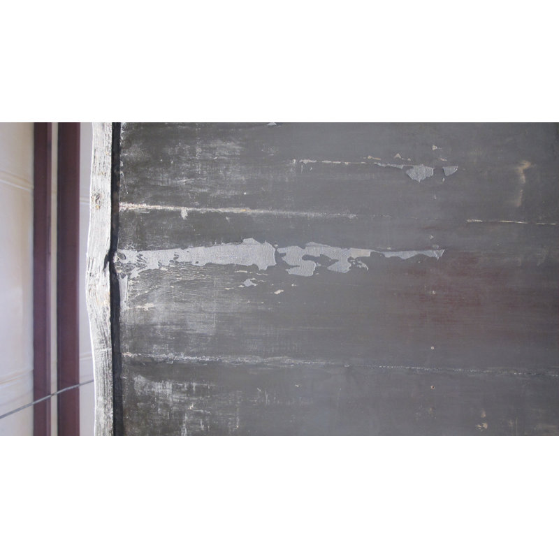 80" Inch High Chinoiserie-Style Red Elm Armoire