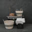 Panier en en rotin tissé-509133370