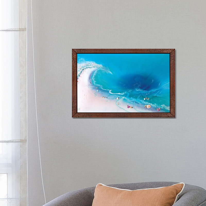 Bounty by Antuanelle - Print on Canvas, 66.04 cm H x 45.72 cm W, Brown Floater Framed