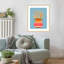 «Pots Florals Boho 2» par Iliyah, reproduction d'art encadrée-81565589