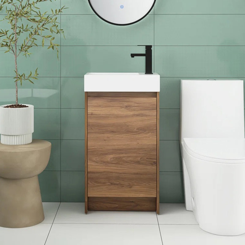 Ensemble de meuble-lavabo simple 18 po Fatebena