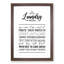 Laundry Rules - Framed Print-62810752-62810753