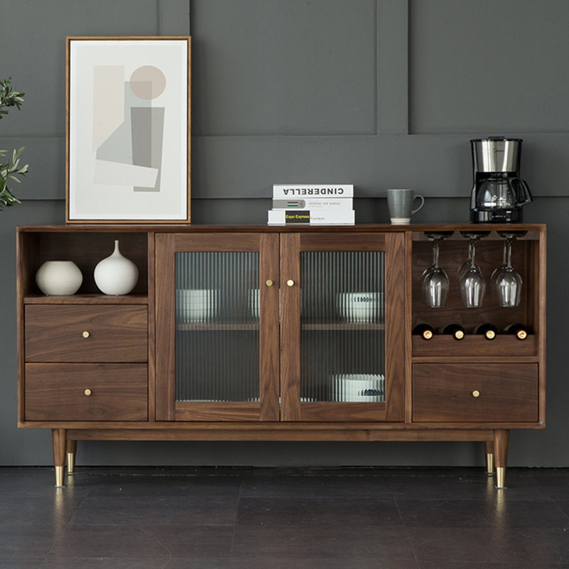 Retro simple and light luxury sideboard