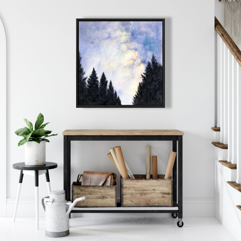 " Starry Sky In Forest "