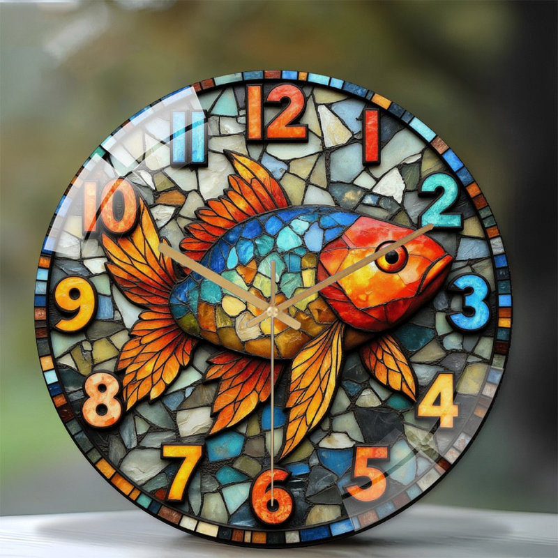 Horloge murale 12 po