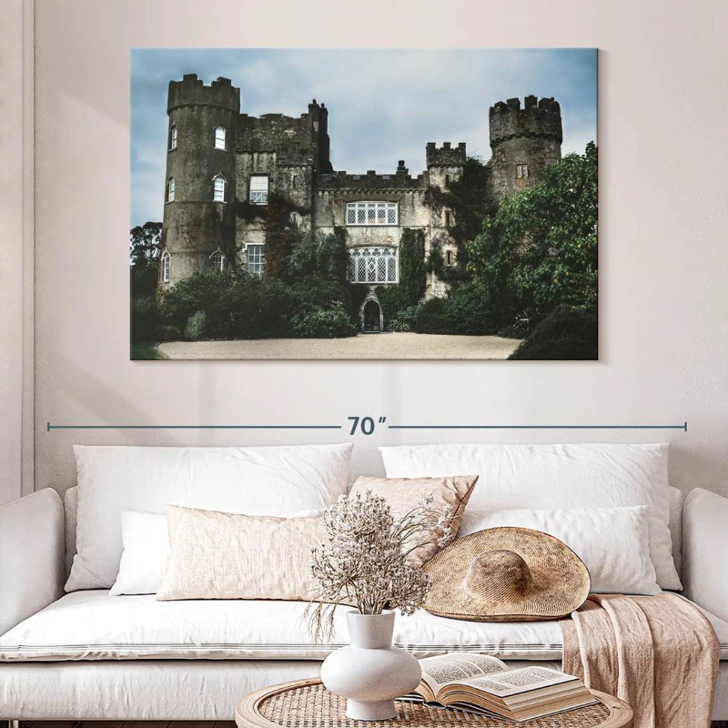 Lilie Malahide Castle, 34" H x 51" W