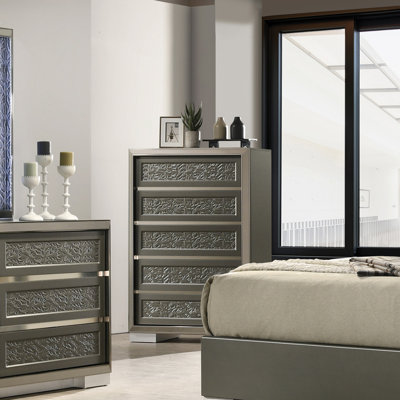 Commode 5 tiroirs Rivington