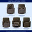 Housse pour fauteuil inclinable à coussins carrés / rectangulaires Avayah-1511710328