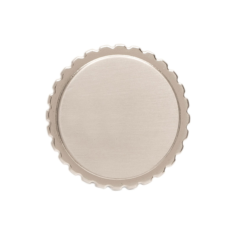 Sinclaire Collection Knob 1-1/4 Inch Diameter, Satin Nickel