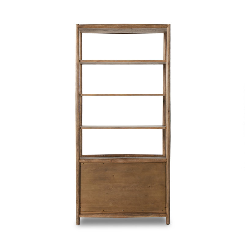 Glenview Bookcase, Weathered Oak
