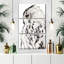 Chouette effraie blanche sur toile, 3 pièces-569533715