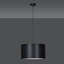 Pascua 1 - Light Black Drum Pendant-40732048
