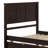 Platform Storage Bed, 2 Drawers With Wheels-2059621527