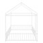 Structure de lit en métal avec clôture-1325184849