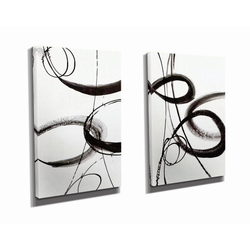 Stunning Decorative Canvas Paintings (2 Pieces), 11.8 x 15.7 inches Each | 50% Cotton / 50% Polyester, Digital Printing on Canvas | Elegant Wooden Frame (0.8 x 1.2 inches) | Perfect for Home Decor & Art Enthusiasts
