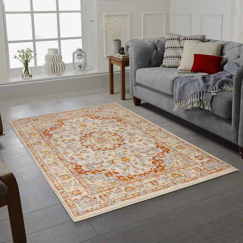 Oblak Floral Area Rug, Rectangle 200 x 290cm