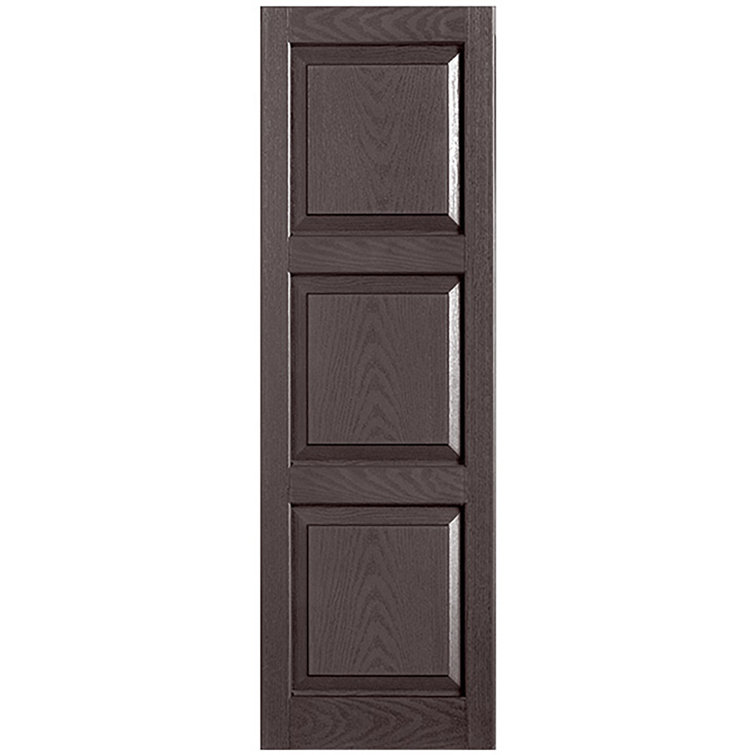 Paire de volets sur mesure en vinyle