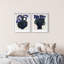 Indigo Vases Set Shadowbox Floral & Botanical Print by Oliver Gal, Black Frame, 16 x 20-130729499-138238792