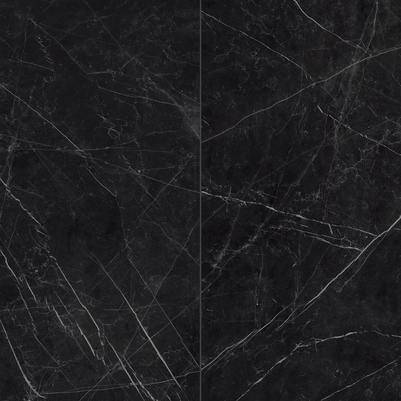 Carreau de mur et de plancher en porcelaine aiguisée 24 po x 48 po Gemma, Nuit