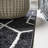 Mashawna Blocks Modern Geometric Black/White Rug-318868009