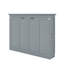 Lit escamotable horizontal Farmhouse, armoire de lit escamotable pliable, cadre de lit mural caché-818534279-818534276