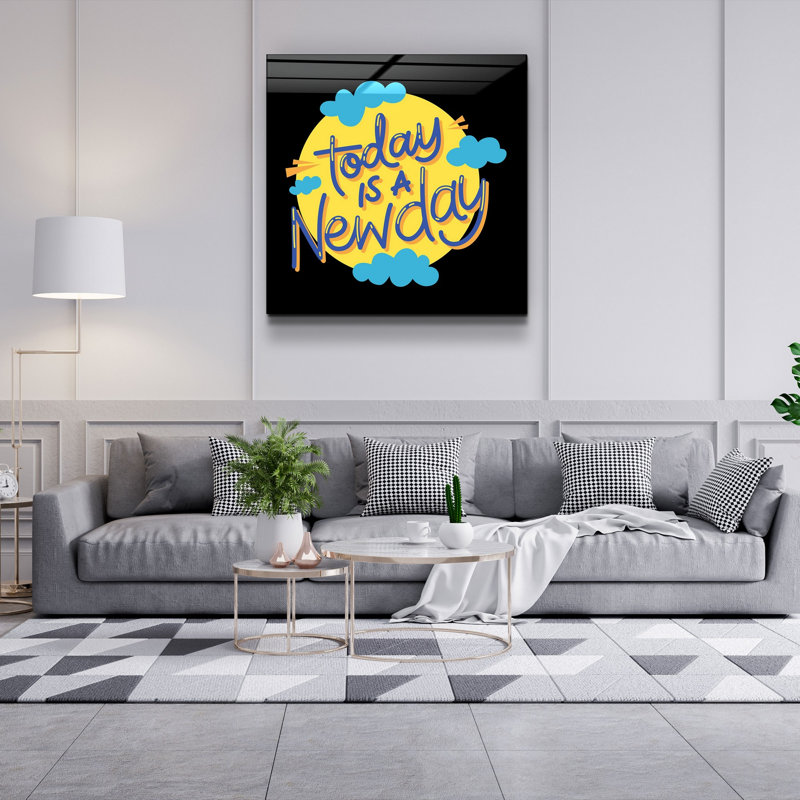 Peinture décorative en verre trempé