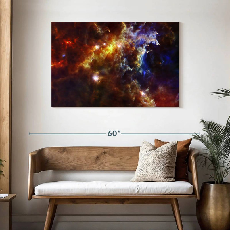 Oberle Rosette Nebula, 30" H x 45" W