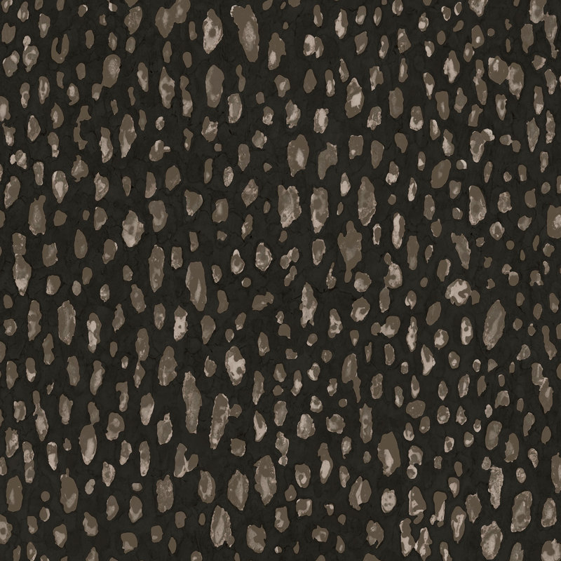 Rouleau d'impression Meiling, Noir / taupe