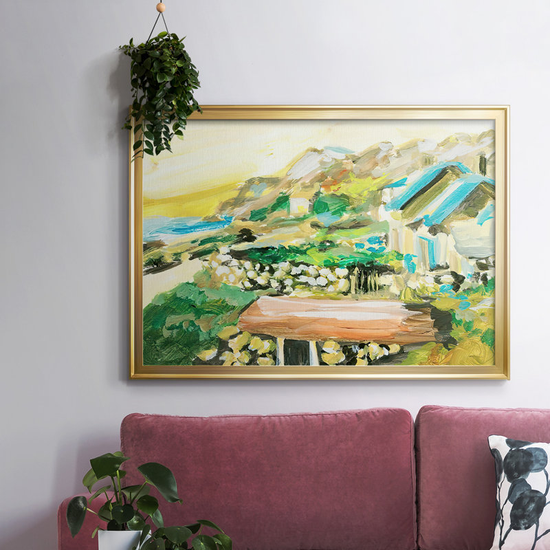 Spring Village IV, Or, H 14 po x l 20 po x P 1,5 po