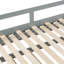 Lit de jour extensible avec couchette, lit de jour en bois avec couchette, gris-932937336